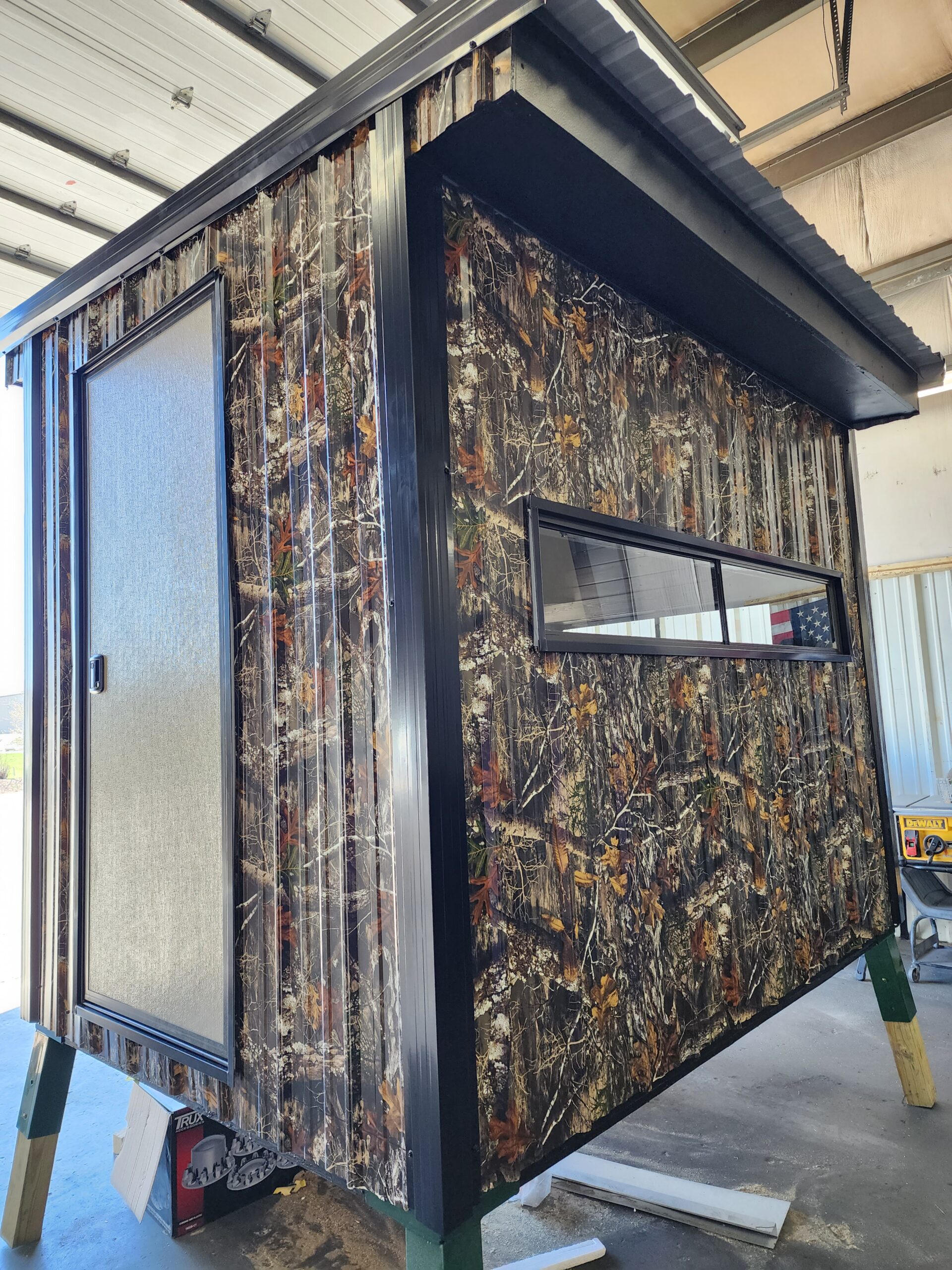 custom hunting blind