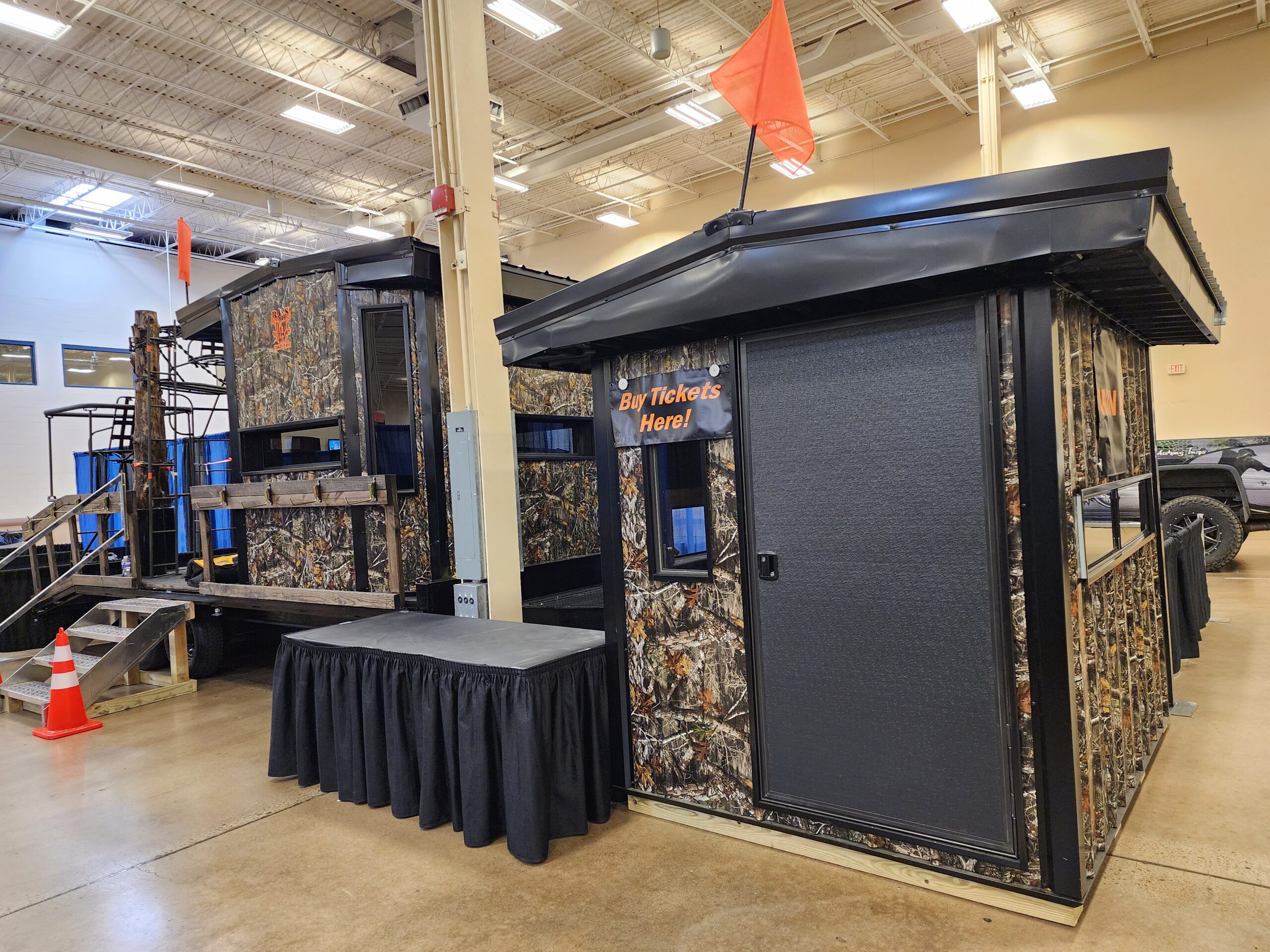 camo custom hunting blinds