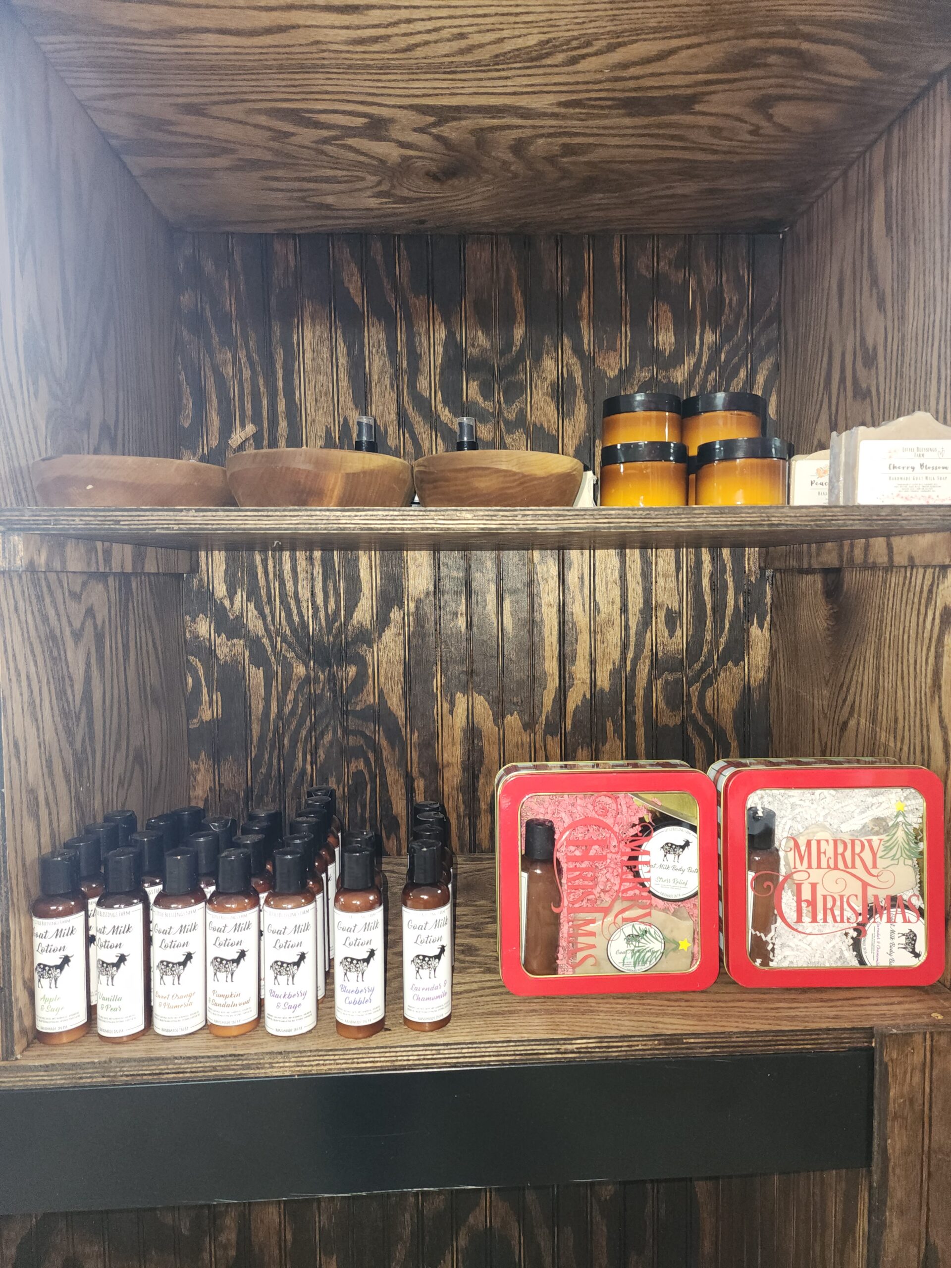 goat milk lotions